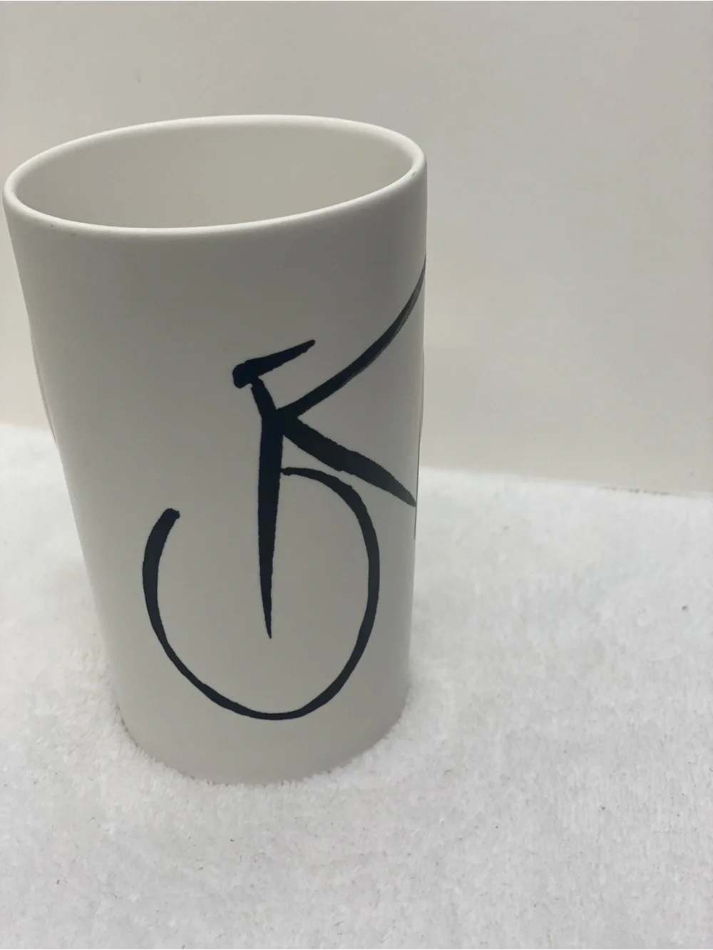 Starbucks 16oz Coffee Mug 2015 Green Dot Collection Bicycle Black Lined Bike